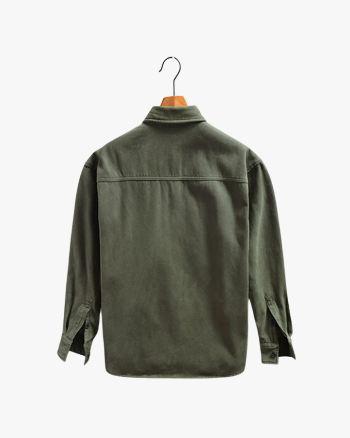 Cargo Fleece Overshirt Jacket