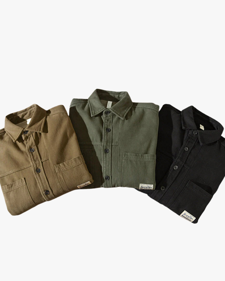 Cargo Fleece Overshirt Jacket