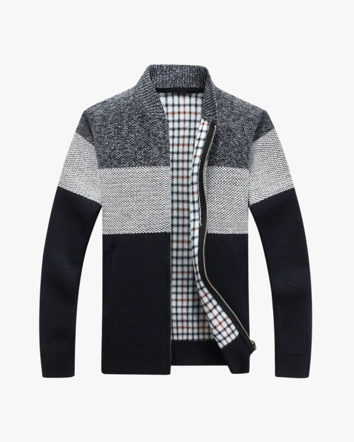 Refined Knit Cardigan Layer