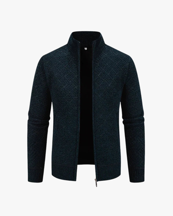 Modern Structured Knit Cardigan