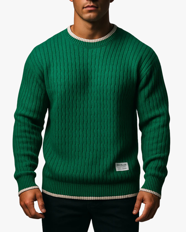 Merino Cable Knit Pullover
