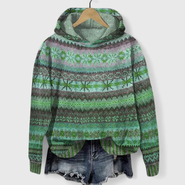 Zoe - Retro Hoodie Sweater