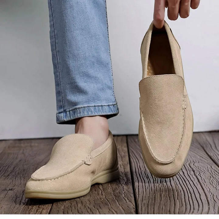Suede Moccasins