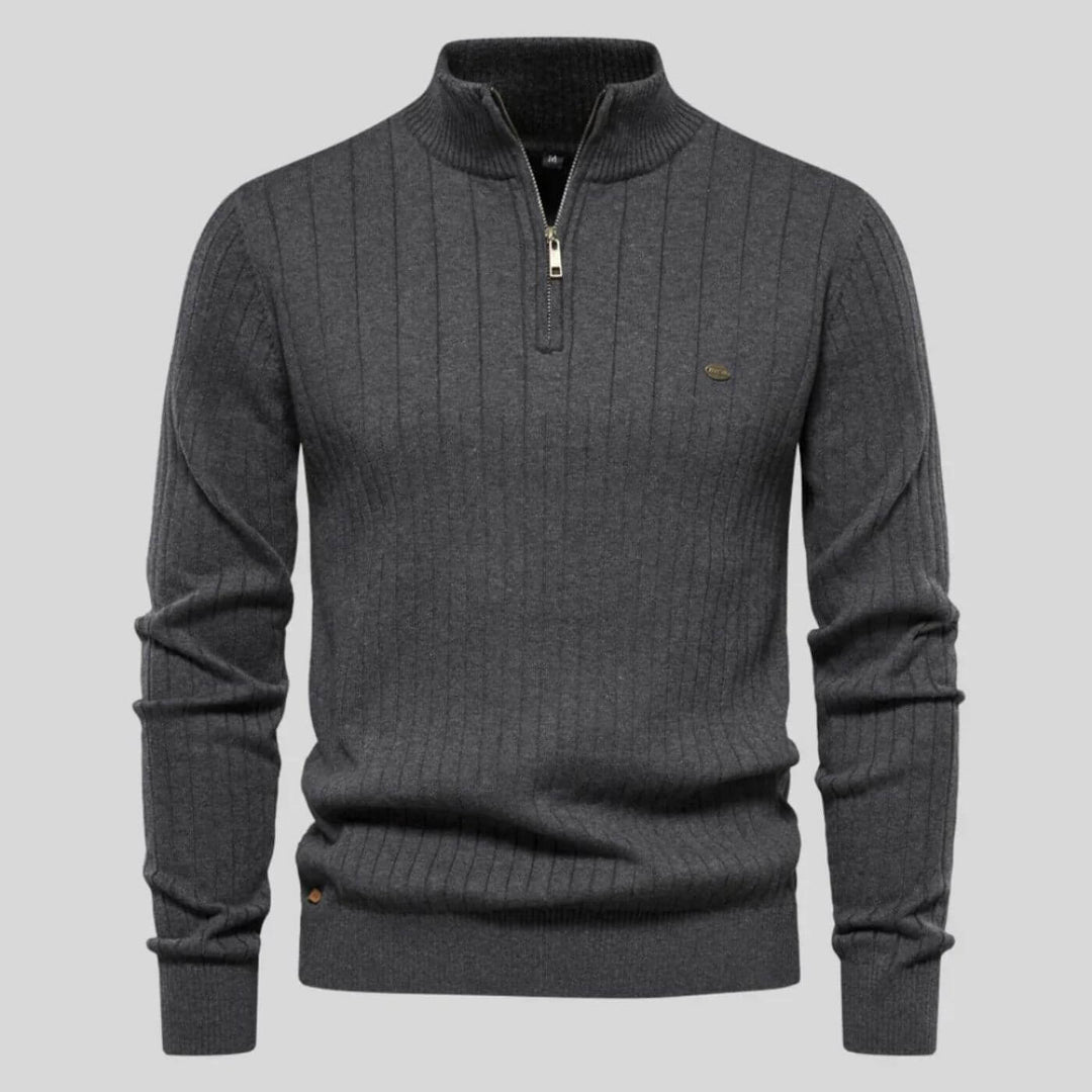 Premium Ribbed Longsleeve with Refined Comfort