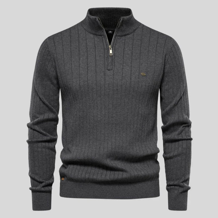 Premium Ribbed Longsleeve with Refined Comfort