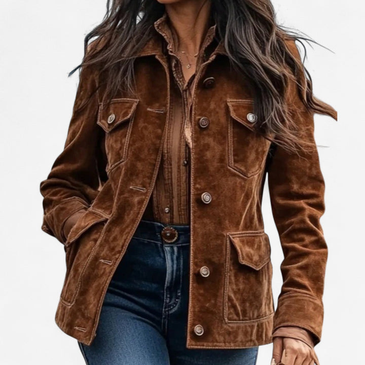 Kyla | Refined Button Front Jacket