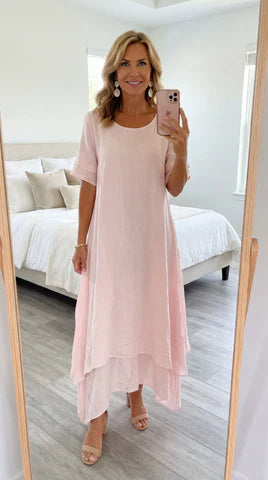 Aria Fluid Tiered Maxi Dress