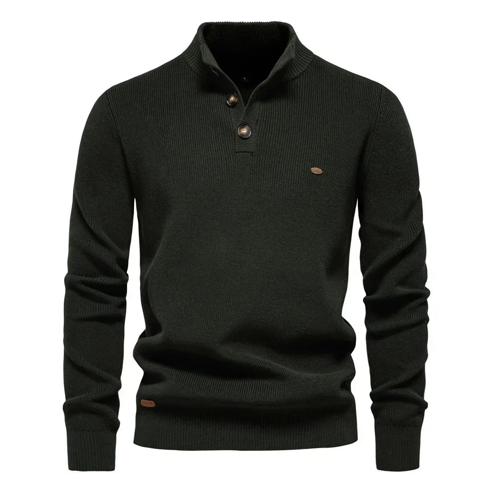 Luxe Knit Longsleeve with Refined Elegance