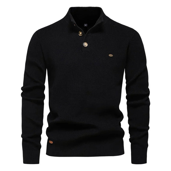 Luxe Knit Longsleeve with Refined Elegance