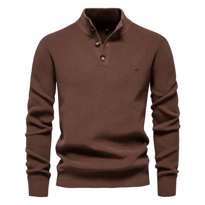 Luxe Knit Longsleeve with Refined Elegance