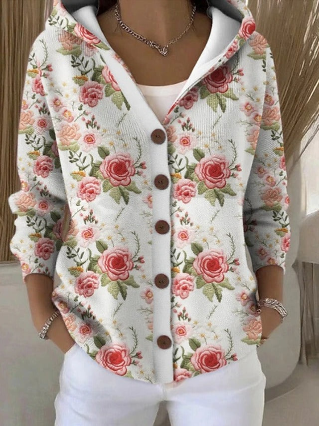 Cassidy | Warm Long Artistic Cardigan