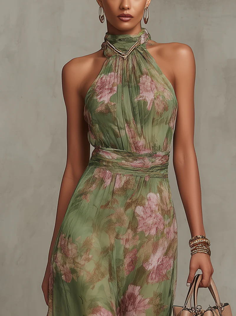 Sophie | Elegant Floral Summer Dress