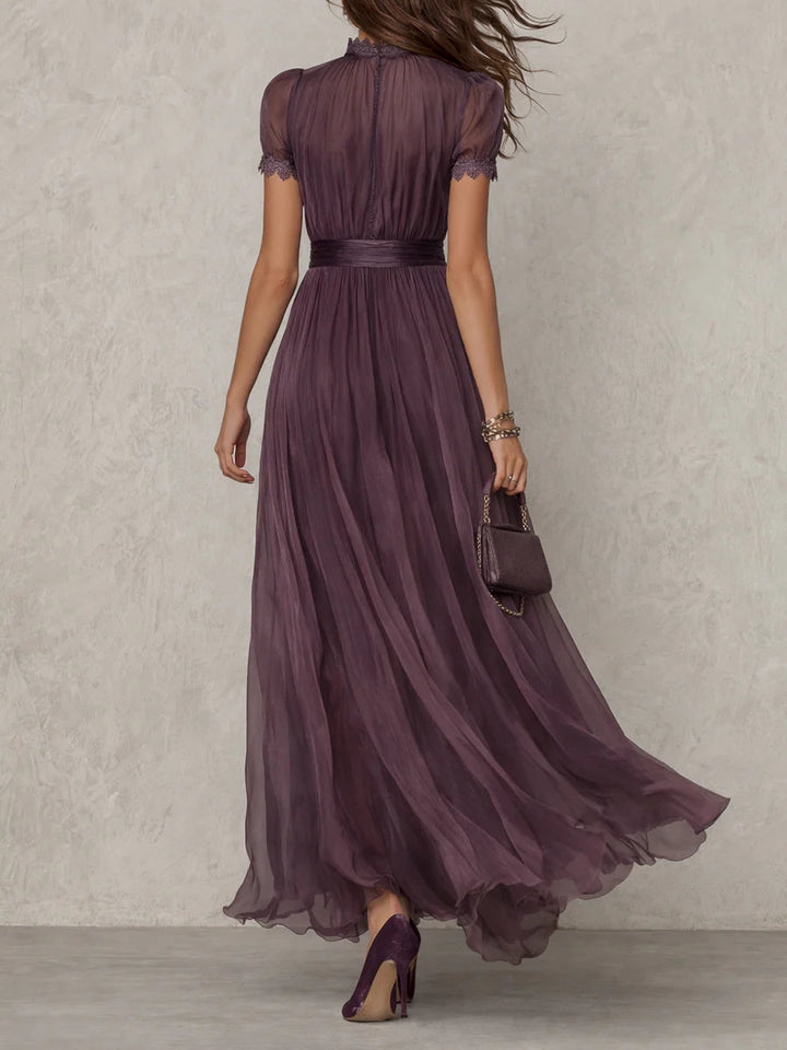 Ashley | Vintage Chiffon Maxi Dress
