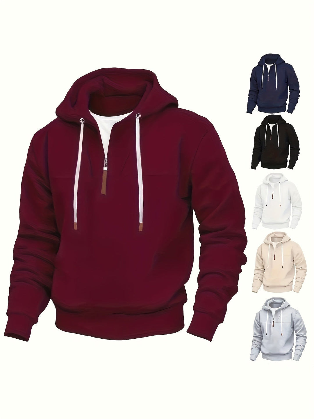 Modern Half-Zip Hoodie