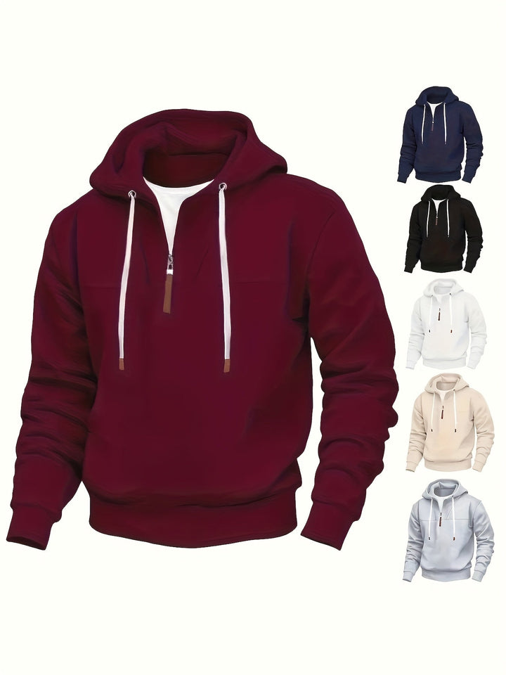 Modern Half-Zip Hoodie