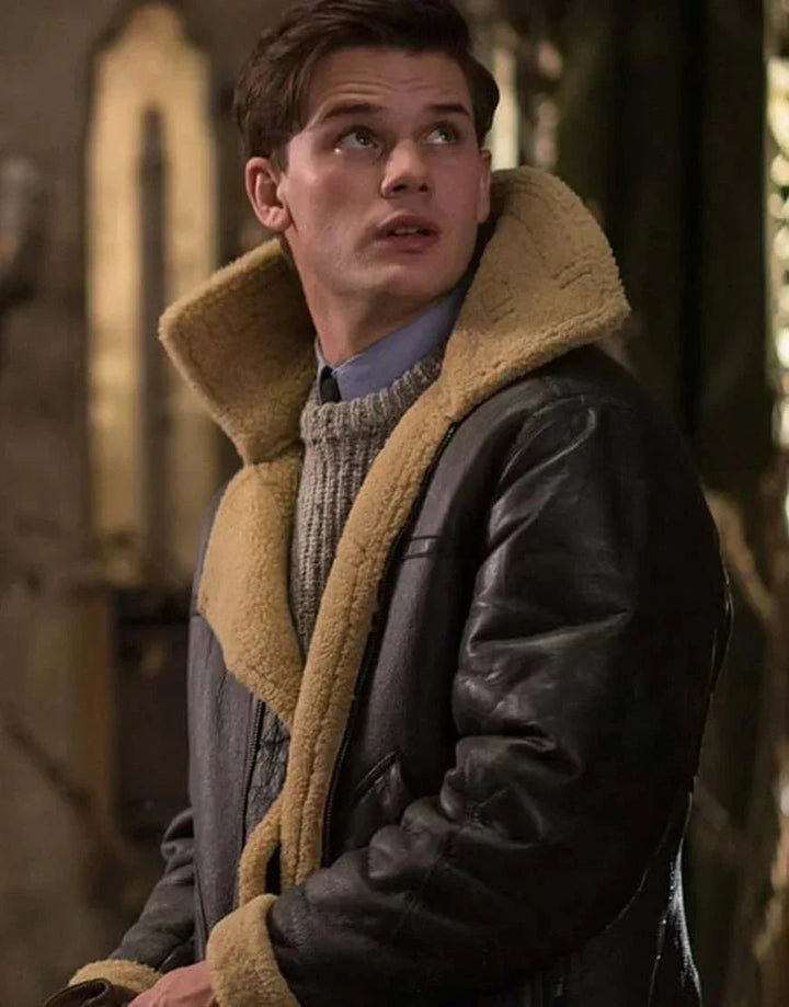 Classic Shearling Leather Jacket