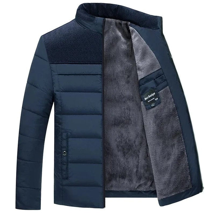 Refined Padded Cold-Weather Coat
