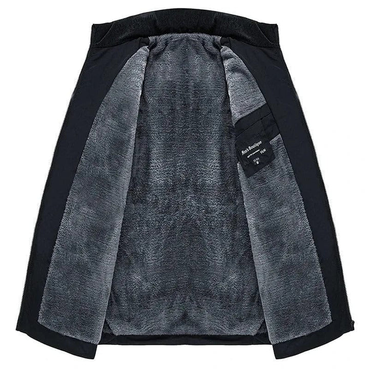 Refined Padded Cold-Weather Coat