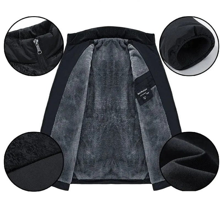 Refined Padded Cold-Weather Coat